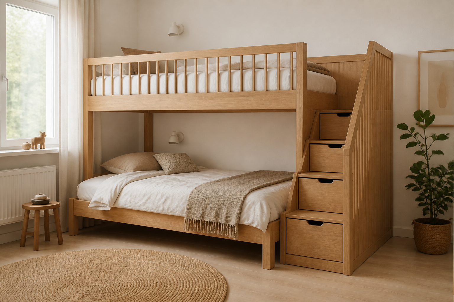 Bed voor twee met trap of ladder: welke optie koop je?