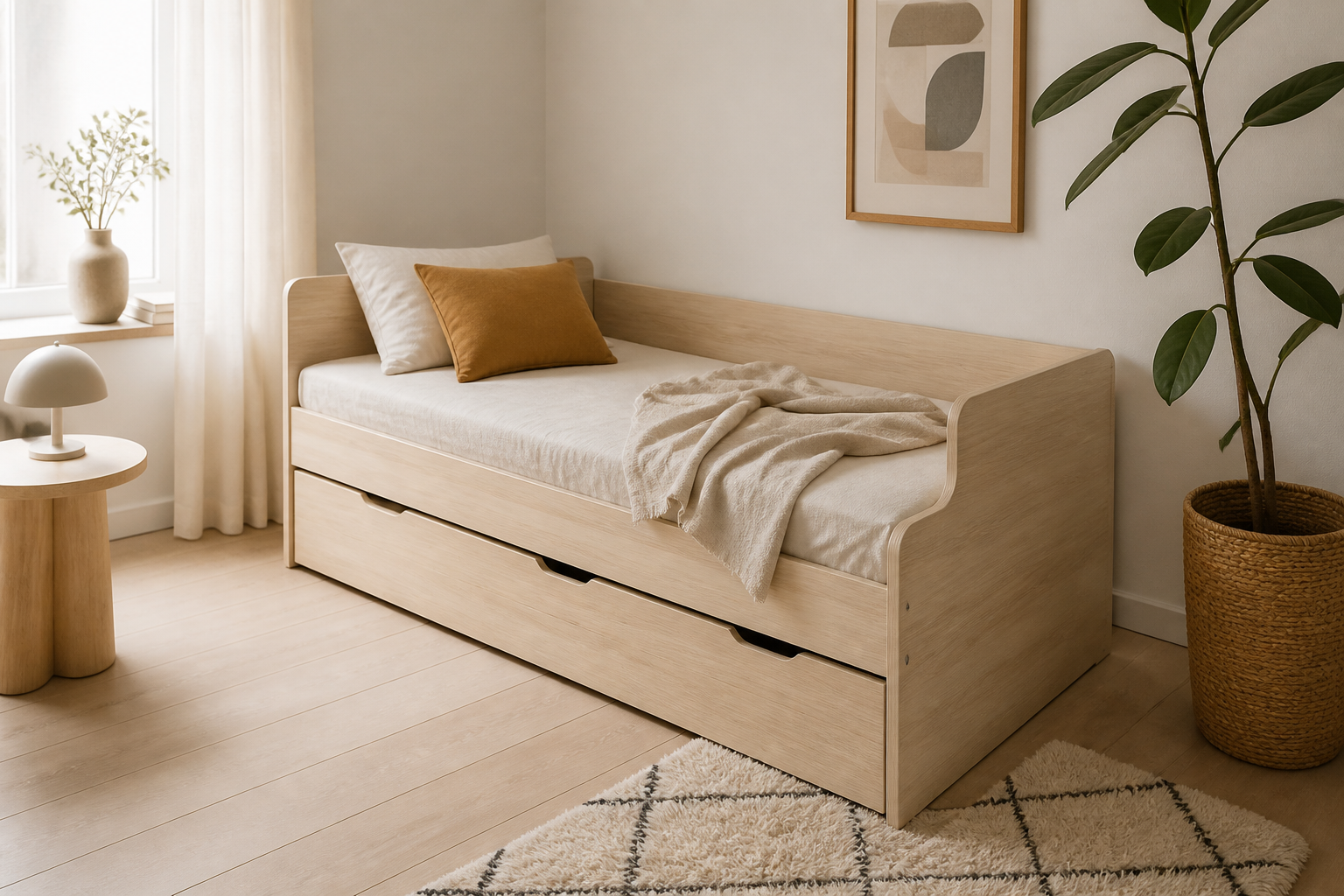 Welk bed past in een smalle slaapruimte? 5 slimme aankopen
