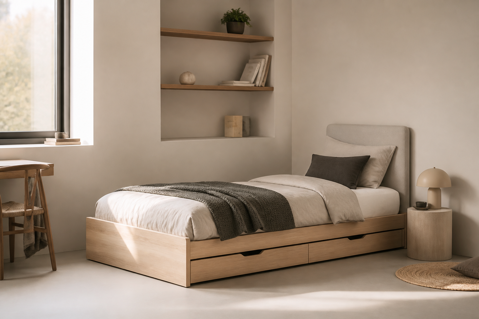 Welk bed van 90 × 200 kiest u voor een brugklasser?