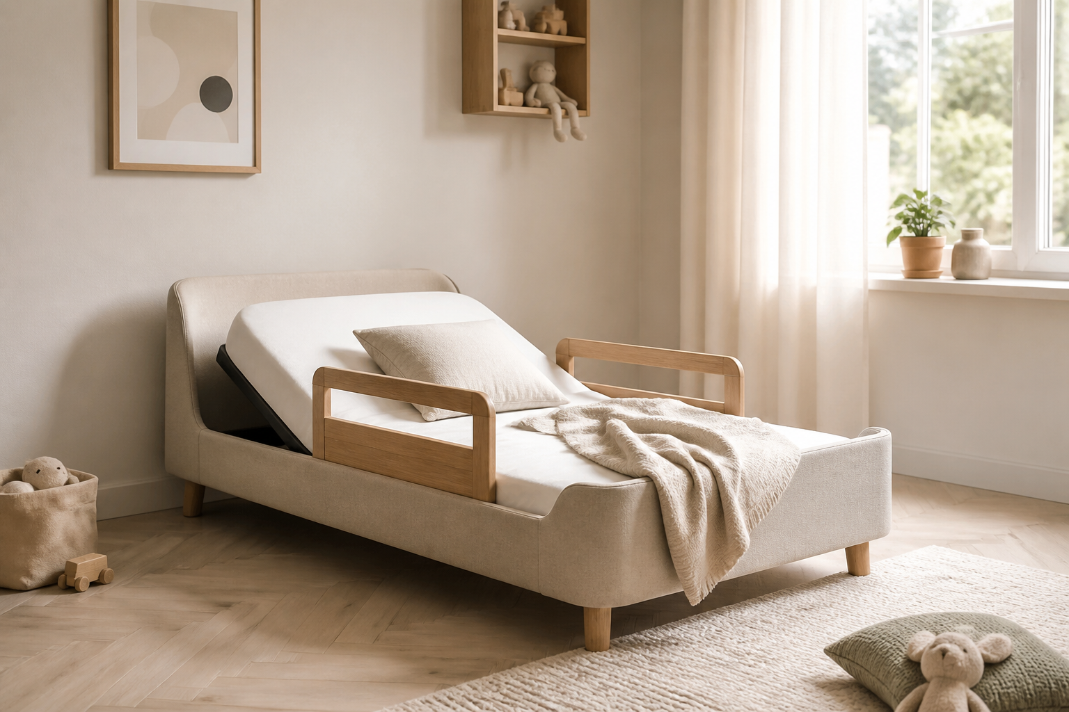 Welk verstelbaar bed voor een peuter koopt u zonder spijt?